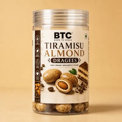 Tiramisu Almond Dragees